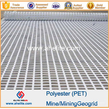 Minería de poliéster Minería Geogrid